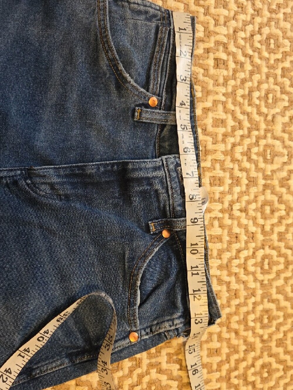 Wrangler Wanderer Light Blue High-Rise Flare Jeans - Picture 7 of 9